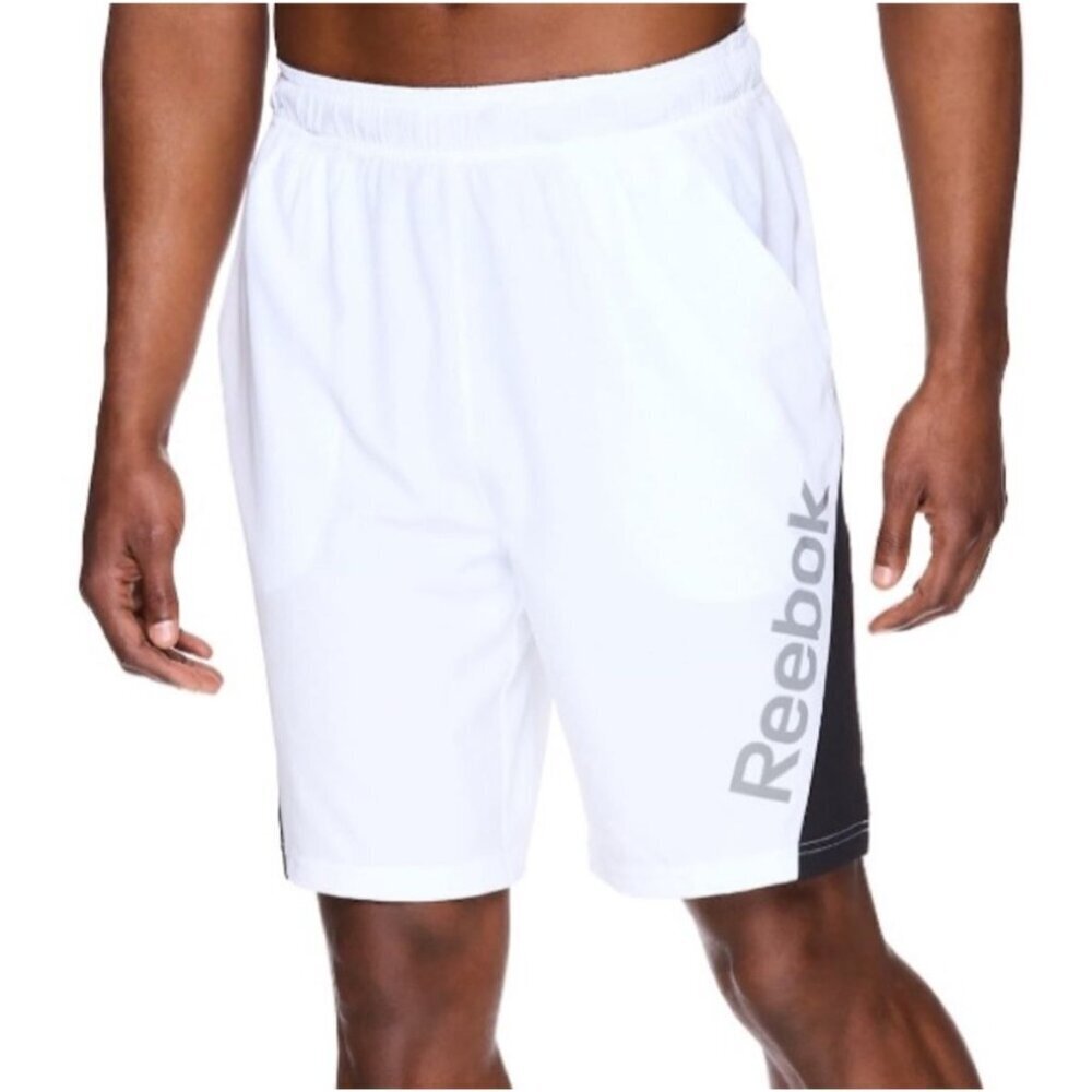 Reebok Mens Athletic Performance Shorts Size 2XL White/Black